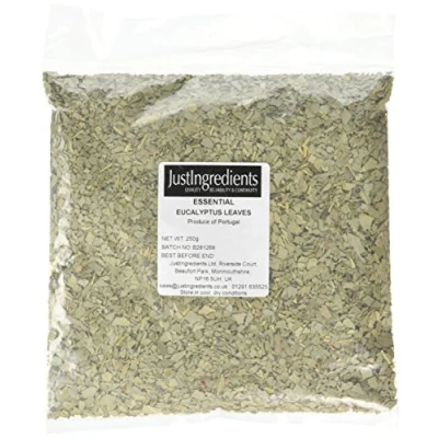 Image of JustIngredients Essentials Eucalyptus Leaves 250 g (Pack of 4)