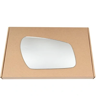 Image of Less4spares Wing Mirror Glass Right Compatible with Ford Fiesta 2005 2008 STICK ON Driver Off Side Convex