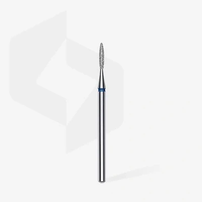 Image of STALEKS PRO Diamond Bit Sharp Flame (Blue Ring) I Attachment for Nail Cutters Grinding Electric Devices Drill Apparative Manicures and Pedicures