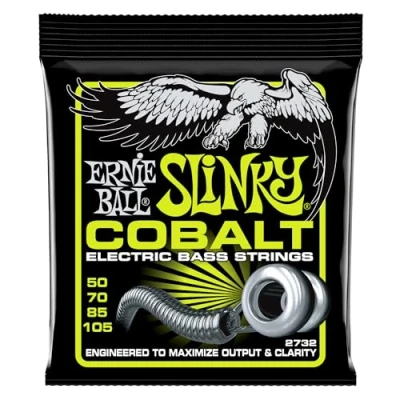 Image of Ernie Ball Regular Slinky Cobalt Electric Bass Strings 50 105 Gauge