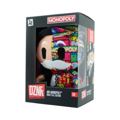 Image of BANDAI YuMe Toys DZNR Collection Plush in Box Mr Monopoly Own It All Multicolor