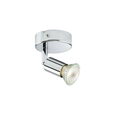 Image of Knightsbridge 230V GU10 Single Spotlight Chrome