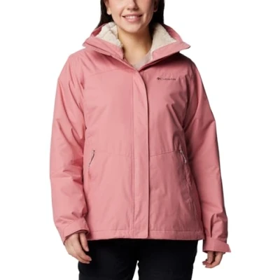 Image of Columbia Women&#039;s Bugaboo 3 Fleece Interchange Jacket, Pink Agave, XS