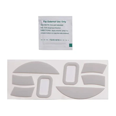 Image of Haiki 2Pack Mouse Feet Pedal For Deathadder Essential 2000 Replacement Glides Edge Sticker Pads Skates