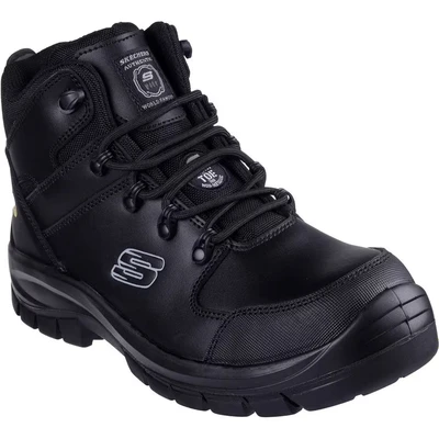 Image of Skechers Men&#039;s Trophus Kilram Construction Boot, Black, 7 UK
