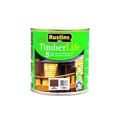 Image of Rustins Timberlife Dark Mahogany 1ltr TLBM1000
