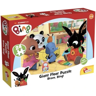 Image of Lisciani Bing Giant Floor Puzzle, 24 Pieces, Bravo 75805