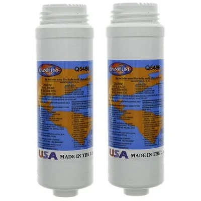 Image of Omnipure Q5486 Q Series GAC and Phosphate Water Filter (2 (Pack))