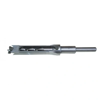 Image of CHARNWOOD Professional Quality Hollow Square Mortice Chisel &amp; Bit Set 3/8&#039;&#039; Size