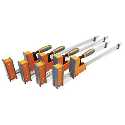 Image of Bora 4 Piece Parallel Clamp Set 571550I,Orange