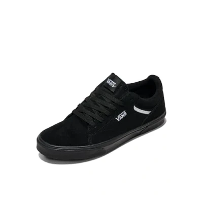 Image of Vans Men&#039;s Seldan Sneaker, Suede Black/Black, 5.5 UK (38.5 EU)