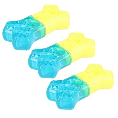 Image of AB Tools Rosewood 3PK Chillout Cool Soak Bone Dog Toy Heat Relief Puppy Teething Play 13x7cm
