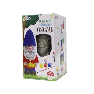 Image of Grafix Paint Your Own Garden Gnome Craft Activity For Children