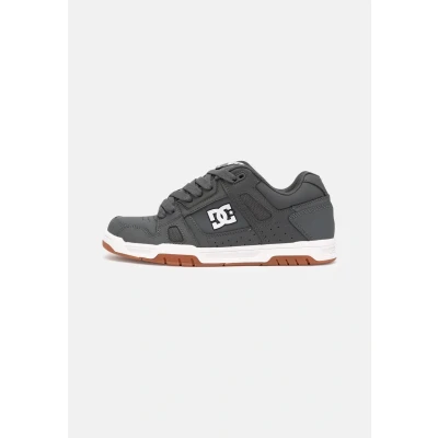 Image of DC Shoes STAG Skate shoes, Size: 13, Grey/gum leather and imitation