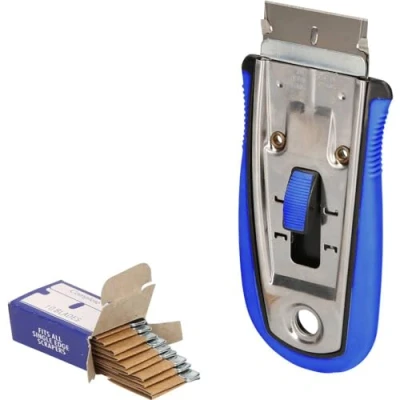Image of BRILLIANT TOOLS BT101923 Badge Scraper [Powered by KS Tools]