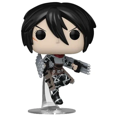 Image of Funko All Pop! Animation: Attack on Titan S5 Mikasa (MT)(Exc) Collectible Vinyl Figure Gift Idea Official Merchandise Toy for Children and Adults TV Fans Model Collectors