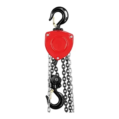 Image of Steinberg Systems SBS FZ 2000/5M Chain Hoist 2,000 kg 5 m Block Pulley (Chrome plated Carbon Steel, Low Hardened Friction Brake)