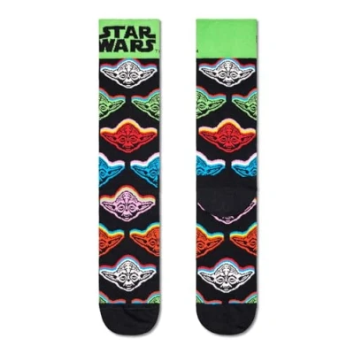 Image of Happy Socks Model STAR WARS YODA SOCK 0272, multicoloured, 36 40