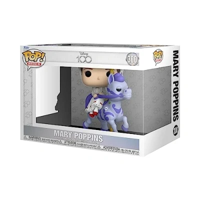 Image of Funko Pop! Disney: Disney 100 Mary Poppins Collectable Vinyl Figure Gift Idea Official Merchandise Toys for Kids &amp; Adults Movies Fans Model Collectors and Display