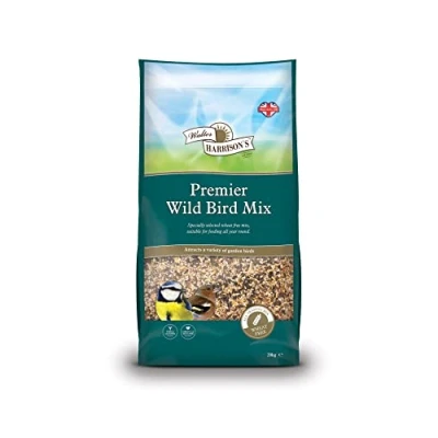 Image of Walter Harrisons Premier Wild Bird Mix Wheat Free for Garden Birds 20kg