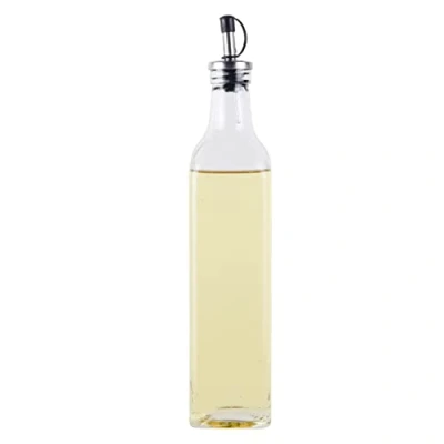 Image of ORNAMI Glass Olive Oil Dispenser and Vinegar Cruet Bottle (500ml)