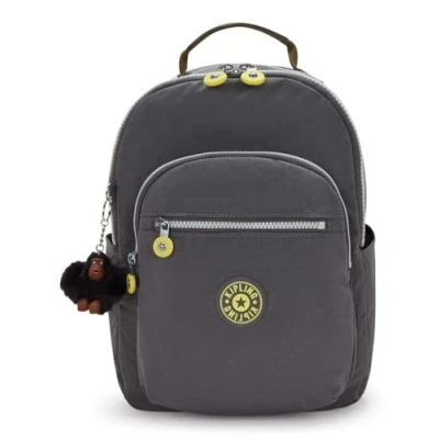 Image of KIPLING SEOUL S Small Backpack, Back to Grey (Grey)