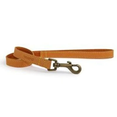 Image of Ancol Timberwolf Leather Lead Mustard 60cmX19mm