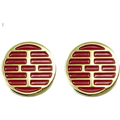 Image of Super6props Alien USCSS Nostromo Weyland Yutani Crew Uniform Executive Officer Pin 2 Pack (25mm)