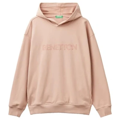Image of United Colors of Benetton Men&#039;s Shirt C/CAPP. m/l 3xbzu201f Hooded Sweatshirt, Dark Powder 04w, M