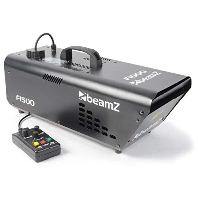 Image of beamz F1500 High Capacity DMX Haze Machine Advanced Professional Hazer for Stage and Theater, Versatile with Enhanced Control Reliable Output, Large Events