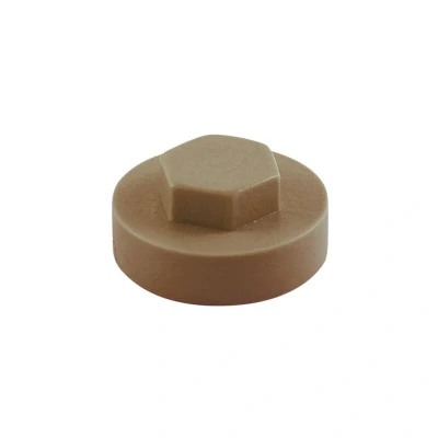 Image of 2x TIMCO Hex Head Cover Caps Merlin Grey 1618B25CAP Pack of 1000