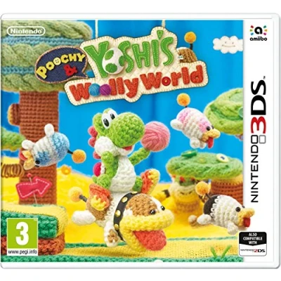 Image of Poochy and Yoshi&#039;s Woolly World (Nintendo 3DS)
