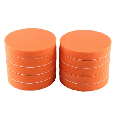Image of Esenlong Polishing Pads, 10Pcs/lot Buffing Sponge Pads Kit 6in(150mm) Waxing Pad Tool For Car Polisher Buffer Orange