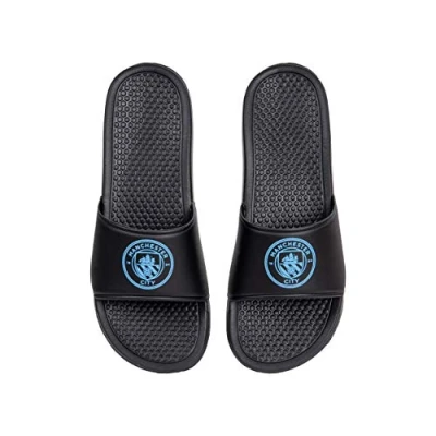 Image of FOCO Football Manchester City FC Premier League One EPL Championship Summer Shoes Sliders
