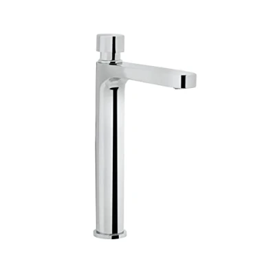 Image of Bristan Commercial Z2 TBV 1/2 C Single Tall Pillar Basin Timed Flow Tap Chrome