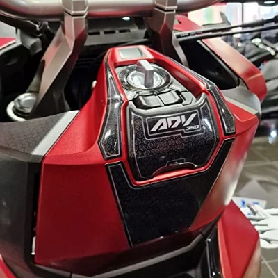 Image of Resin Bike Motorcycle 3D Sticker Compatible with Honda ADV 350 2023 2022. Key Zone Ignition Scooter Protection from Bumps and Scratches. Stickers Gadget Moto