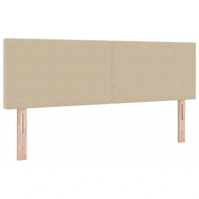 Image of vidaXL Headboard Plain Design Light Green Grey 160 cm Corduroy Fabric