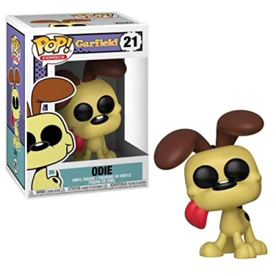 Image of Funko POP! Comics: Garfield Odie Collectable Vinyl Figure Gift Idea Official Merchandise Toys for Kids &amp; Adults Cartoons Fans Model Collectors and Display