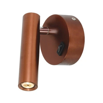 Image of Sadovo Sconce Wall Lamp LED 1x 3W Copper