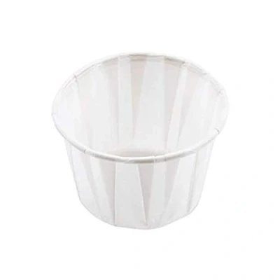 Image of Genware NEV 100 2050 Ramekin, Waxed Paper, 1 Oz., Pack Of 250
