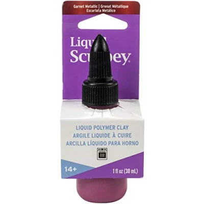Image of Sculpey Liquid, Garnet Metallic, One Size