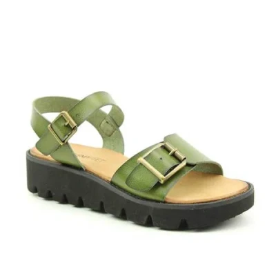 Image of Heavenly Feet Trudy Forest Premium Sandals Size 6