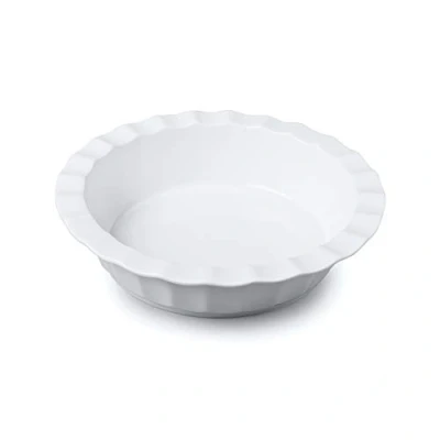 Image of W.M.Bartleet &amp; Sons English Fluted Deep Pie Dish 23cm