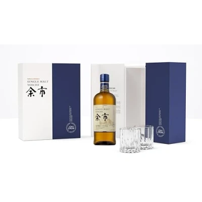 Image of Yoichi Single Malt 2 Glass Set 70cl