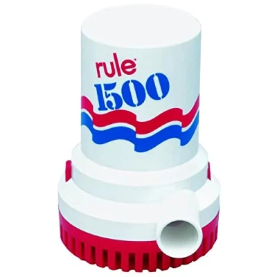 Image of Rule 03, Bilge Pump, 1500 GPH, Non Automatic, 24 Volt