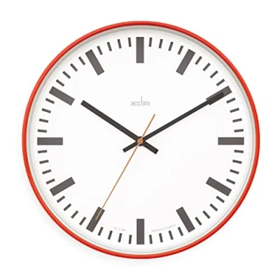 Image of Acctim Victor 30cm Bright Station Wall Clock (Jam)