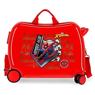 Image of Marvel Great Power Luggage Kids&#039; Luggage, 50x38x20 cms, Rojo