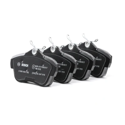 Image of 77364513, 9467549087, K9467549087 Brake pad set BOSCH 0 986 494 192 PEUGEOT: Expert II Tepee, Van, Platform/Chassis