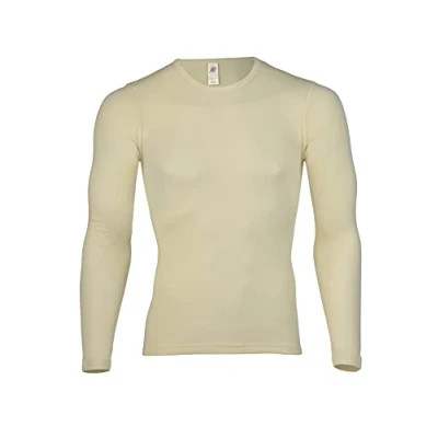 Image of Engel natural, merino men&#039;s shirt, 100% wool (kbT), 44