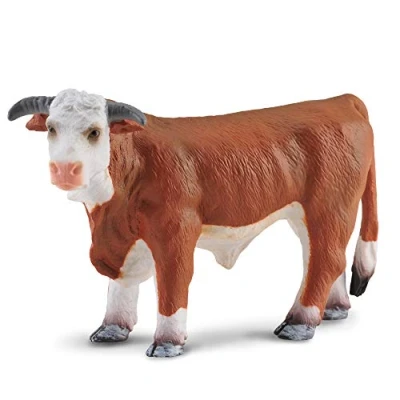Image of Collecta 3388234 Animal Figurine The Farm Hereford Bull